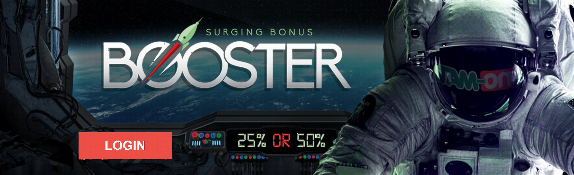 Bonus Booster - Get 25% or 50%